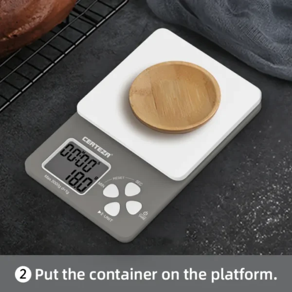 Certeza KS-830 Digital Kitchen Scale With TIme Price in Pakistan