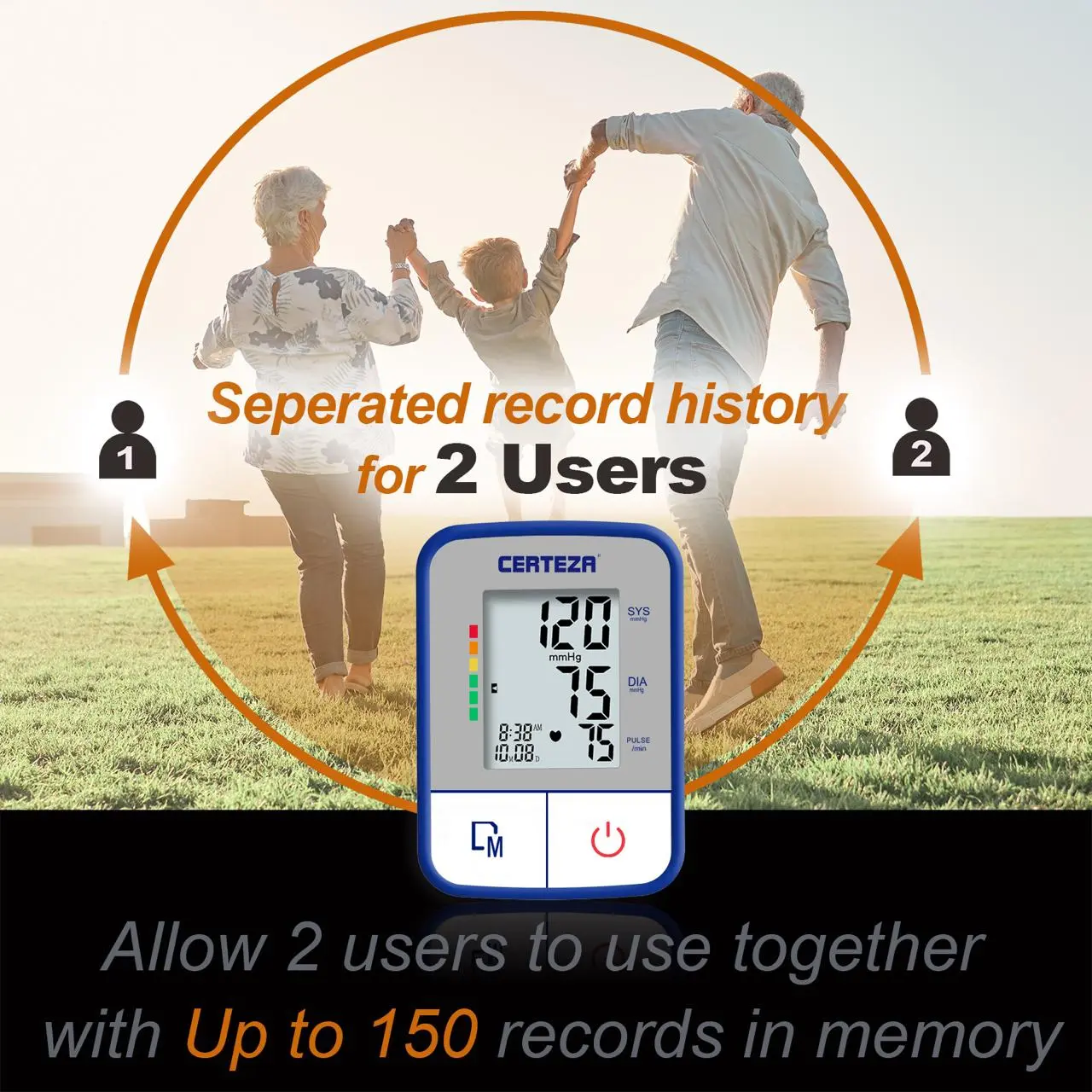 electronic blood pressure meter