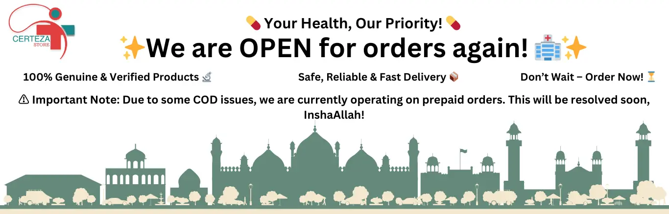 We Are Open Now. You Can Place your order