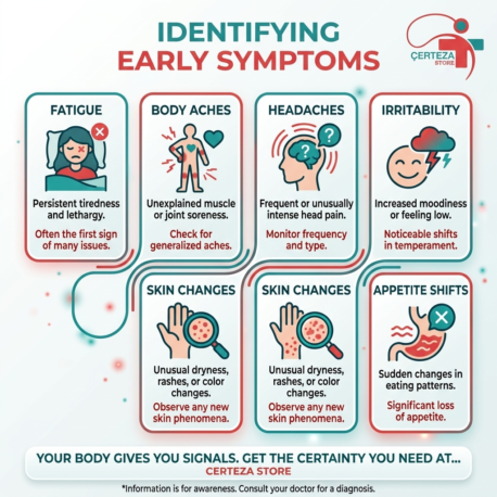 Early signs of tuberculosis